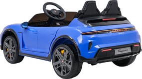 Ramiz Porsche Taycan Turbo S vozidlo Modrá