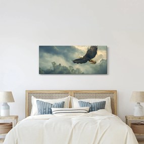 Obraz - Letiaci orol (120x50 cm)