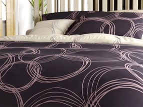 Bavlnené obliečky BUBBLES BLEND čierne Rozmer obliečky: 70 x 90 cm | 140 x 200 cm