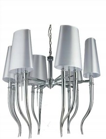 Závesné svietidlo AZzardo Diablo 6 Big white AZ1389 E14 12x11W IP20 94cm biel