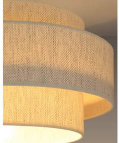 Stropné svietidlo BOHO 1xE27/60W/230V priemer 40 cm biele