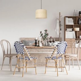 Luster na lanku RATTAN 1xE27/60W/230V pr. 25 cm ratan