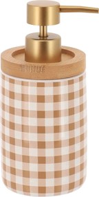 Dávkovač mydla Vichy, kombinácia farieb/so zlatými a drevenými prvkmi, 400 ml
