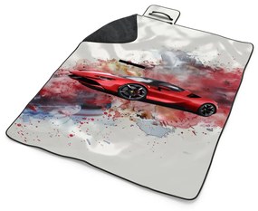 Sablio Plážová deka Ferrari Paint: 200x140 cm