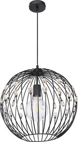 Globo 16029H1 - Závesný luster na lanku HANAKO 1xE27/60W/230V priemer 40 cm