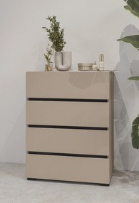 Komoda Crossroad H C27 (congo + čierna). Akcia -20%. Vlastná spoľahlivá doprava až k Vám domov. 1118189