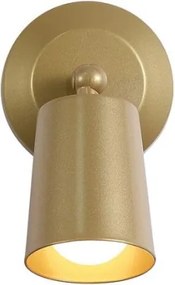 Searchlight 23340GO - Nabíjateľné a stmievateľné LED nástenné svietidlo CONE LED/1,5W/5V zlaté