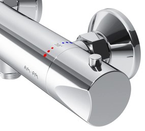 Sprchová batéria AM.PM Hit FTA40000 termostat, chróm