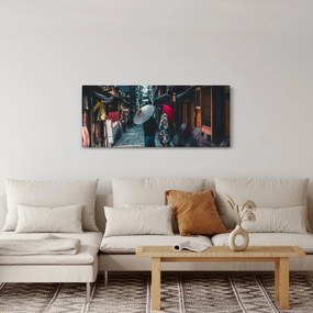 Obraz - Procházka Tokiom (120x50 cm)