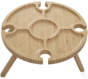 Servírovací stolík BAMBOU hnedý 892603