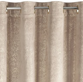 ZATEMŇOVACÍ ZÁVES NA KRÚŽKOCH BETHY 135X250 CM VZOROVANÁ