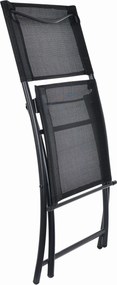 Dekorstudio Balkónový skladací set na malý balkón 2x stolička a okrúhly stôl