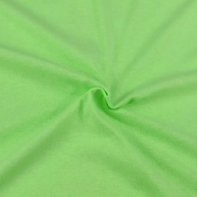 Jersey prestieradlo Svetlo Zelené 60x120 cm