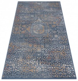 Vlnený kusový koberec Hamid modrý 200x300cm