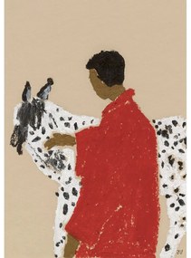 Plagát 30x40 cm Spotted Horse – Isabelle Vandeplassche – The Poster Club