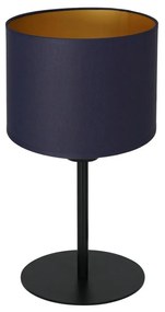 Luminex Stolná lampa ARDEN 1xE27/60W/230V pr. 18 cm fialová/zlatá LU3572