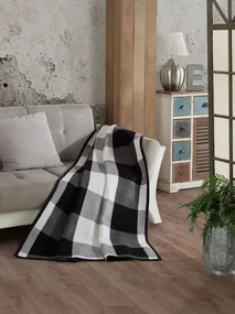Luxusná deka - Cube Black