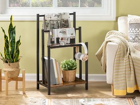 Vešiak na uteráky Vasagle Leon hnedý/čierny