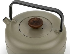 Kaki kanvica na čaj z liatiny so sitkom 750 ml Henan – Bredemeijer