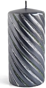 Vánoční svíčka Winter Colours 17,5 cm černá