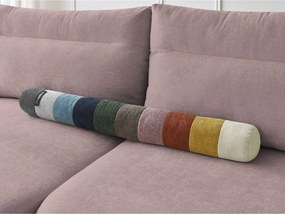 Svetloružová rohová pohovka Aden – Bobochic Paris