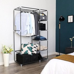 Skladacia skriňa  175 × 110 × 45 cm SONGMICS