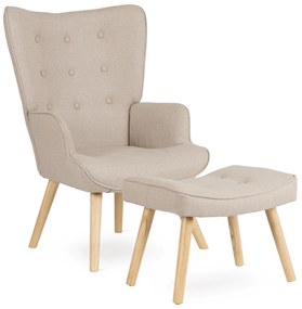 PROXIMA.store - Moderné kreslo LOZANO 2 FARBA: sivá