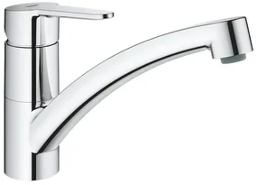 Drezová batéria GROHE BauEco s otočným ramienkom chróm 31680000