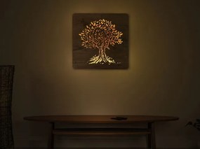 Svietiaci obraz na stenu Dub