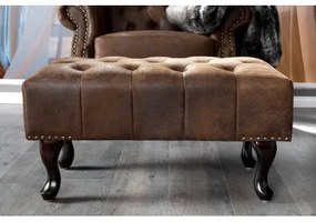 Taburetka 40466 Modern Barock Antik Hnedá  - Komfort-nábytok