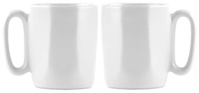 Biele hrnčeky na espresso z kameniny v súprave 2 ks 80 ml Fuori – Vialli Design