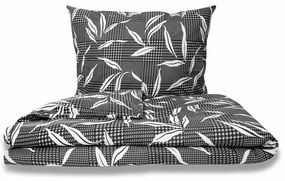 Kvalitex Bavlnené obliečky Osaka sivá, 140 x 200 cm, 70 x 90 cm