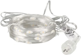 BERGE Svetelná reťaz záhradná girlanda 10m 100LED 230V + diaľkové ovládanie