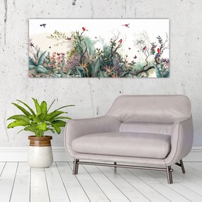 Obraz - Prírodná krajina, aquarel (120x50 cm)