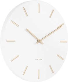 Dizajnové nástenné hodiny Karlsson 5821WH