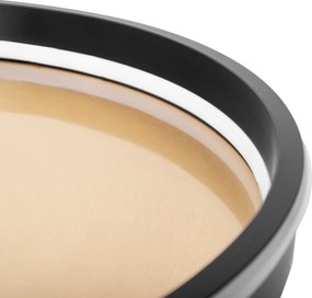 Toolight Toolight, LED stropné svietidlo 40cm, 22W, APP1464, čierna-zlatá, OSW-07981