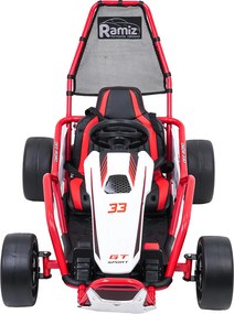 Ramiz Motokára TORNADO s funkciou driftovania Červená