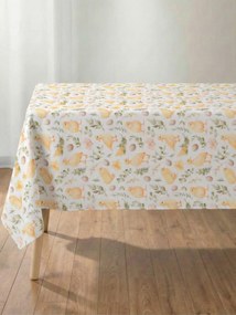 Veľkonočný hranatý obrus 80 x 80 cm - Jarné liahnutie