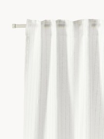 Priehľadné závesy so skrytými pútkami Birch, 2 ks, Š 130 cm