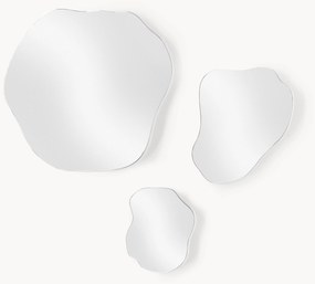 Súprava nástenných zrkadiel bez rámu Lia, 3 ks