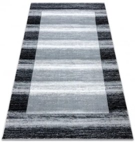 Koberec ARGENT - W9557 Ramka, vintage, linie sivý