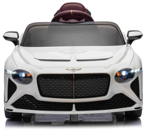 Bentley Bacalar auto na batérie pre deti, biele + diaľkové ovládanie