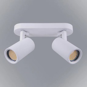 Stropné bodové svietidlo Grey biely VO2102 LS2