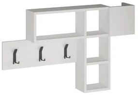 Nástenný vešiak GAME 61x99,5 cm biela