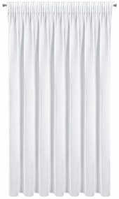 ZÁCLONA NA PÁSKE TINA 140X270 CM BIELA