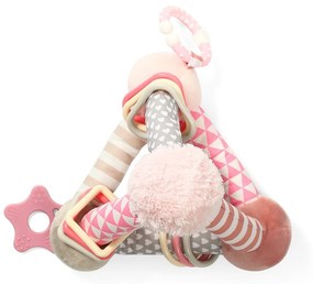 Edukačná hračka Baby Ono pyramída Tiny Yoga pink