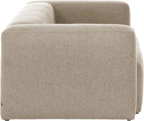 Béžová pohovka Kave Home Blok, 240 cm