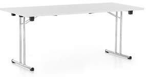 Skladací stôl 180 x 80 cm, svetlo sivá
