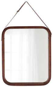 Závesné zrkadlo Jae Brown, bambus