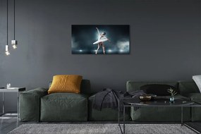 Obraz canvas Biely balet šaty žena 140x70 cm